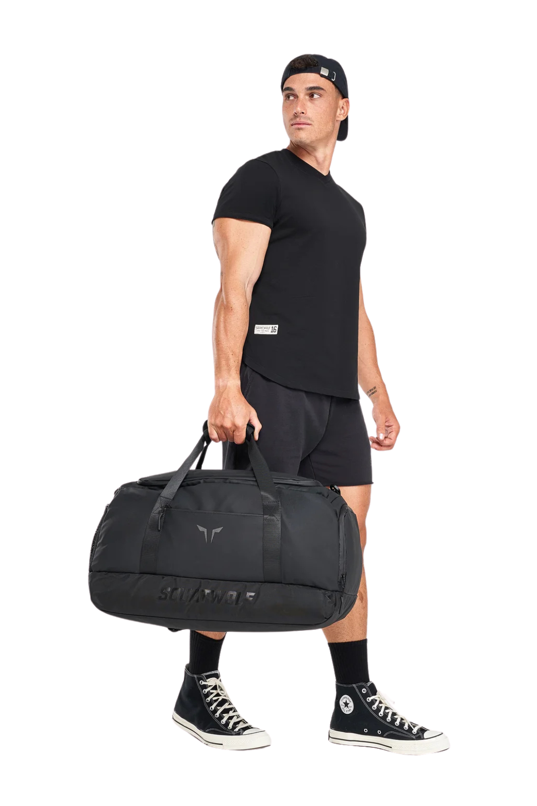 Large Gym Holdall- Black