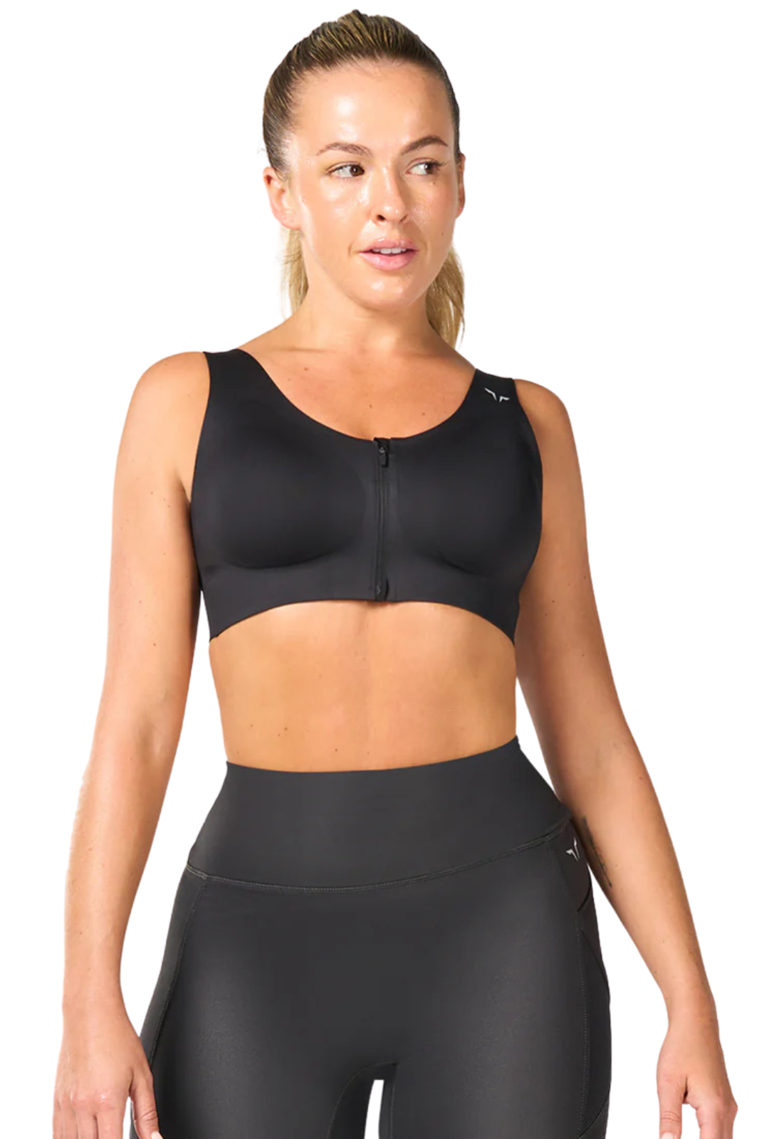 Performance Zip Up Bra