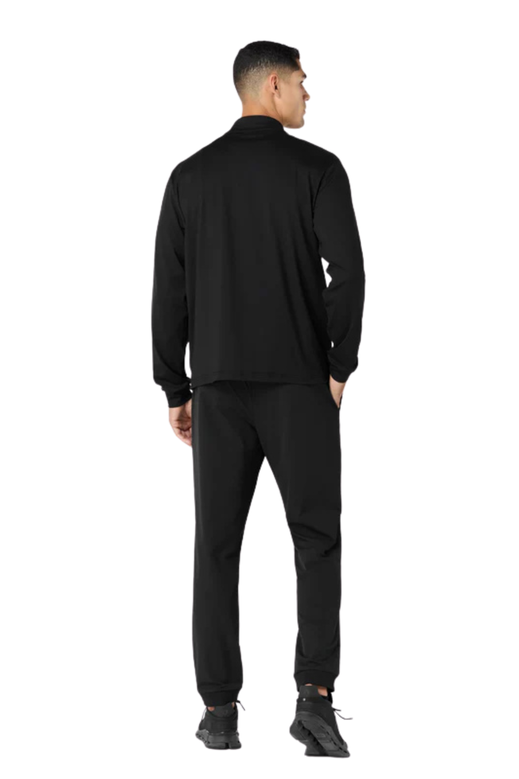 Men's - Essential Quarter Zip Long Sleeves Training Tee