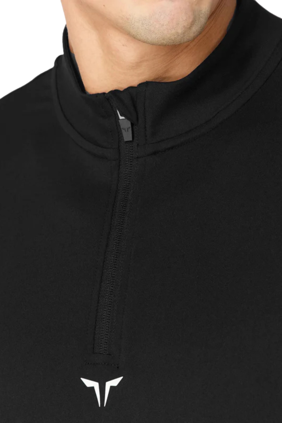 Men's - Essential Quarter Zip Long Sleeves Training Tee