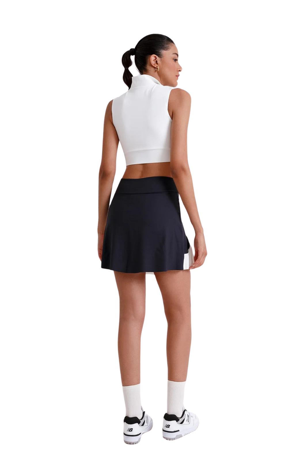 back of Sleeveless Sports & Casual Gym Top for Women