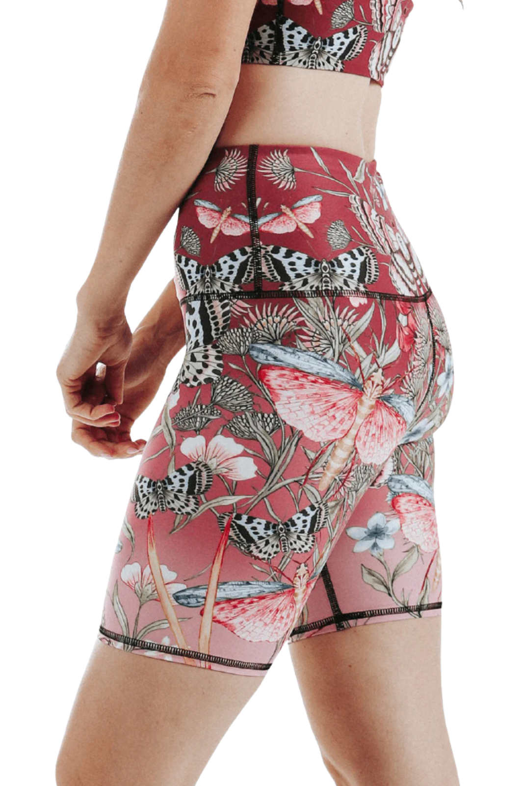 Yoga Democracy High-Waisted Biker Shorts