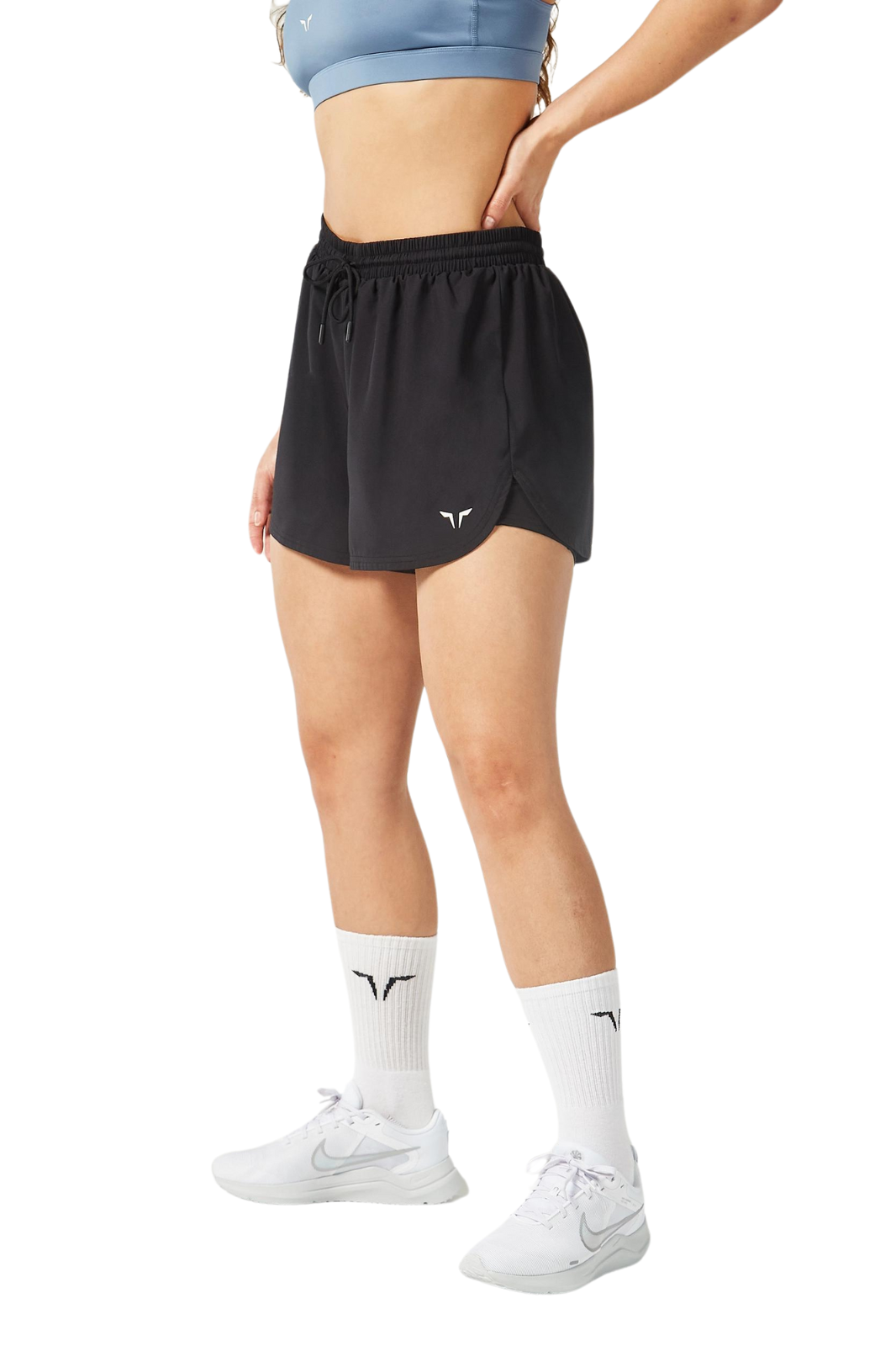 Black SquatWolf  2 in 1 Shorts Women