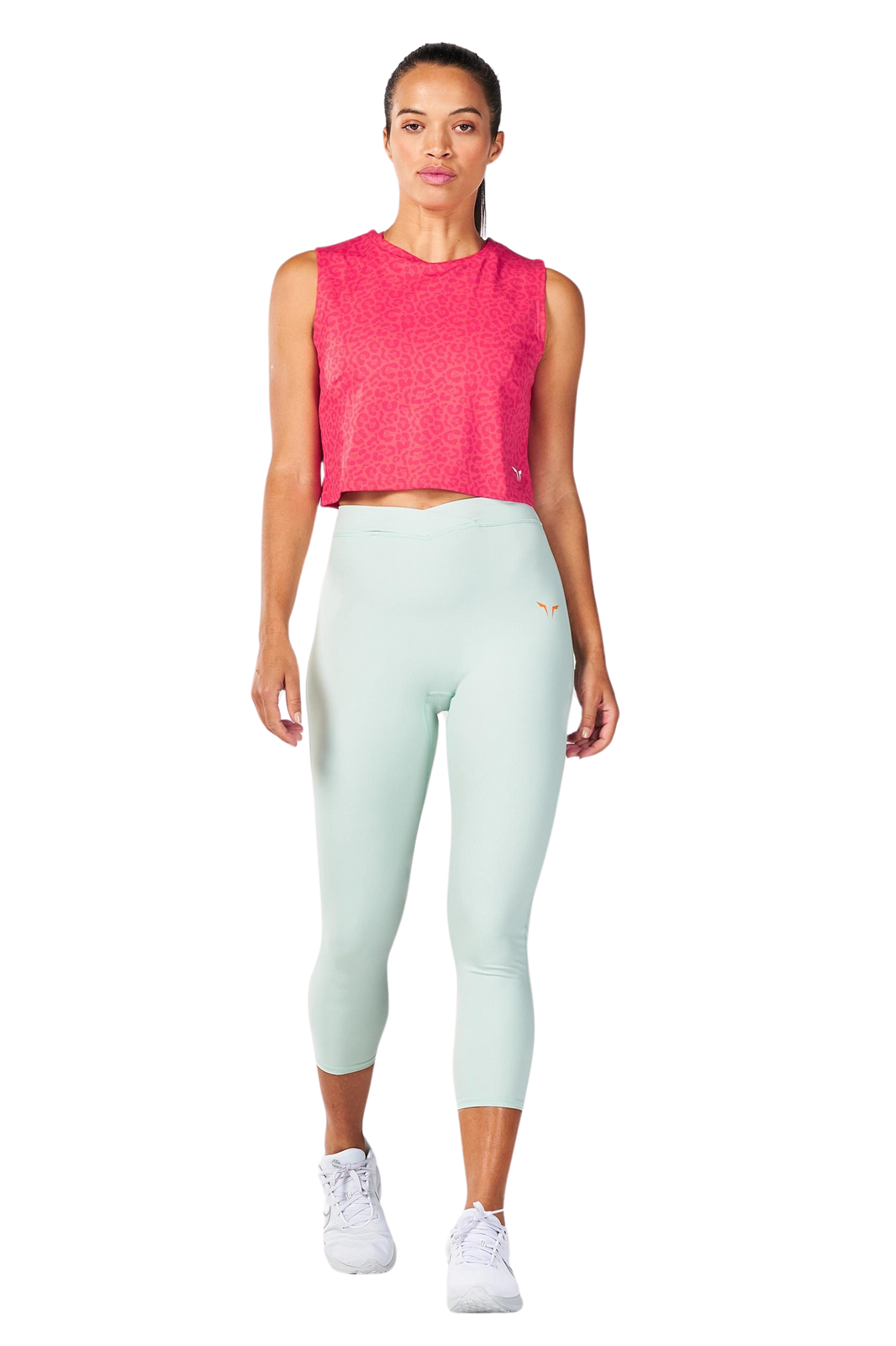 Core Wild Print  Crop Tank