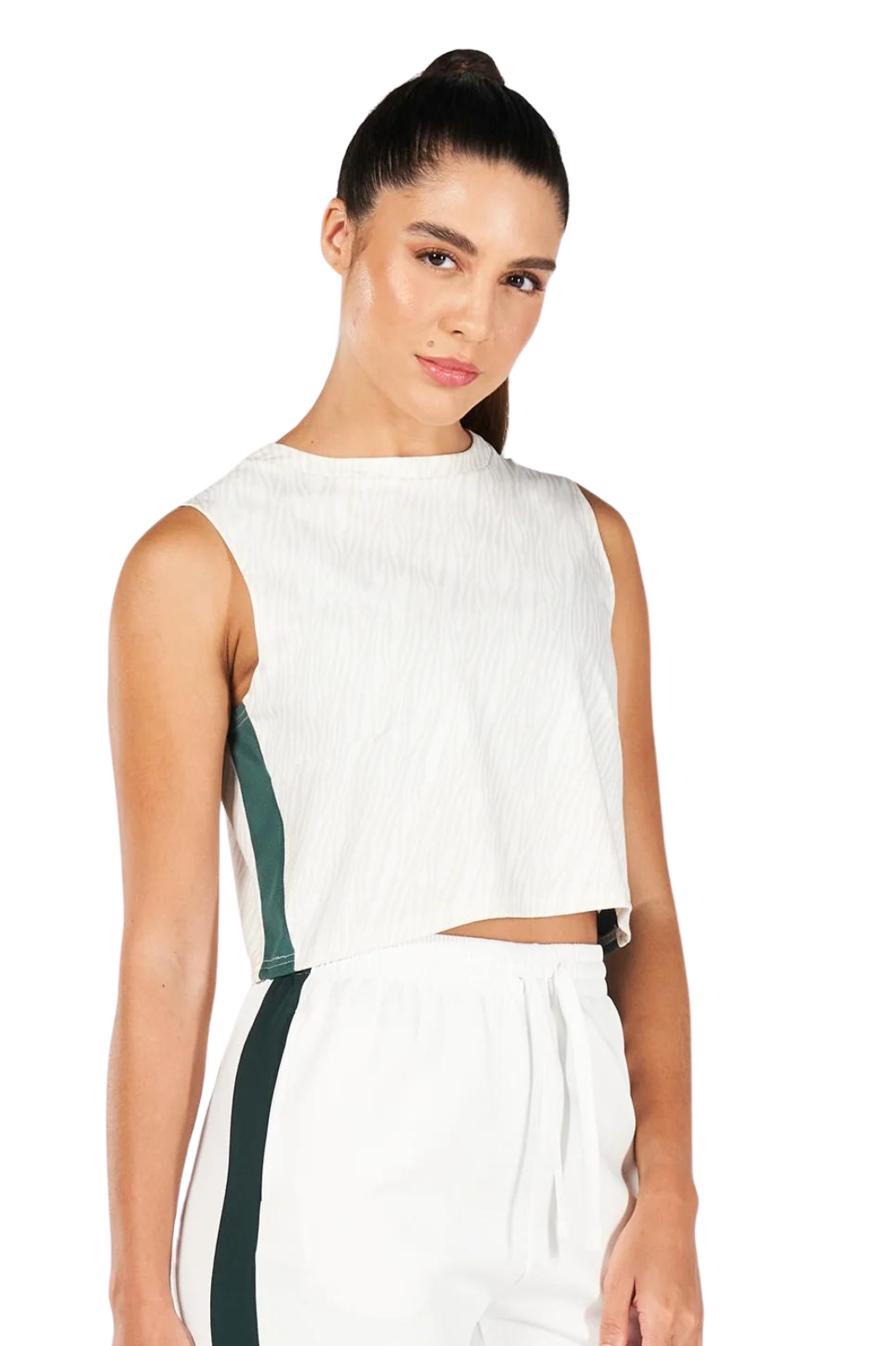 Core Wild Print  Crop Tank