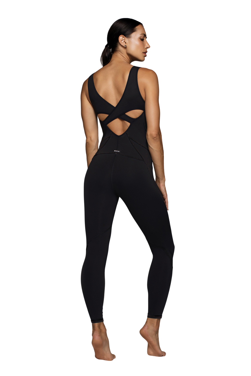 Michi Incite Black Jumpsuit for Gym
