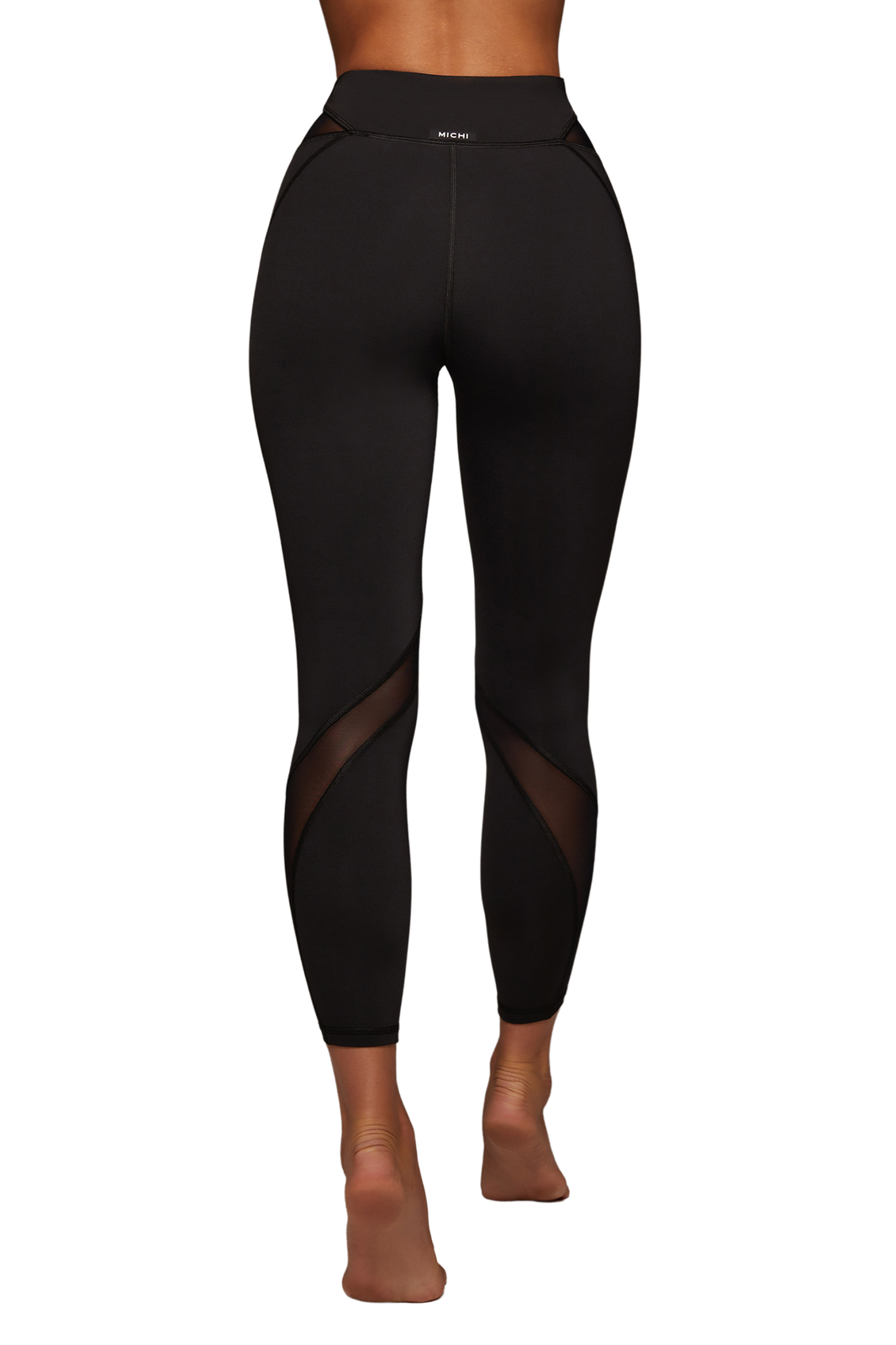 High-Waisted Black Sports Legging