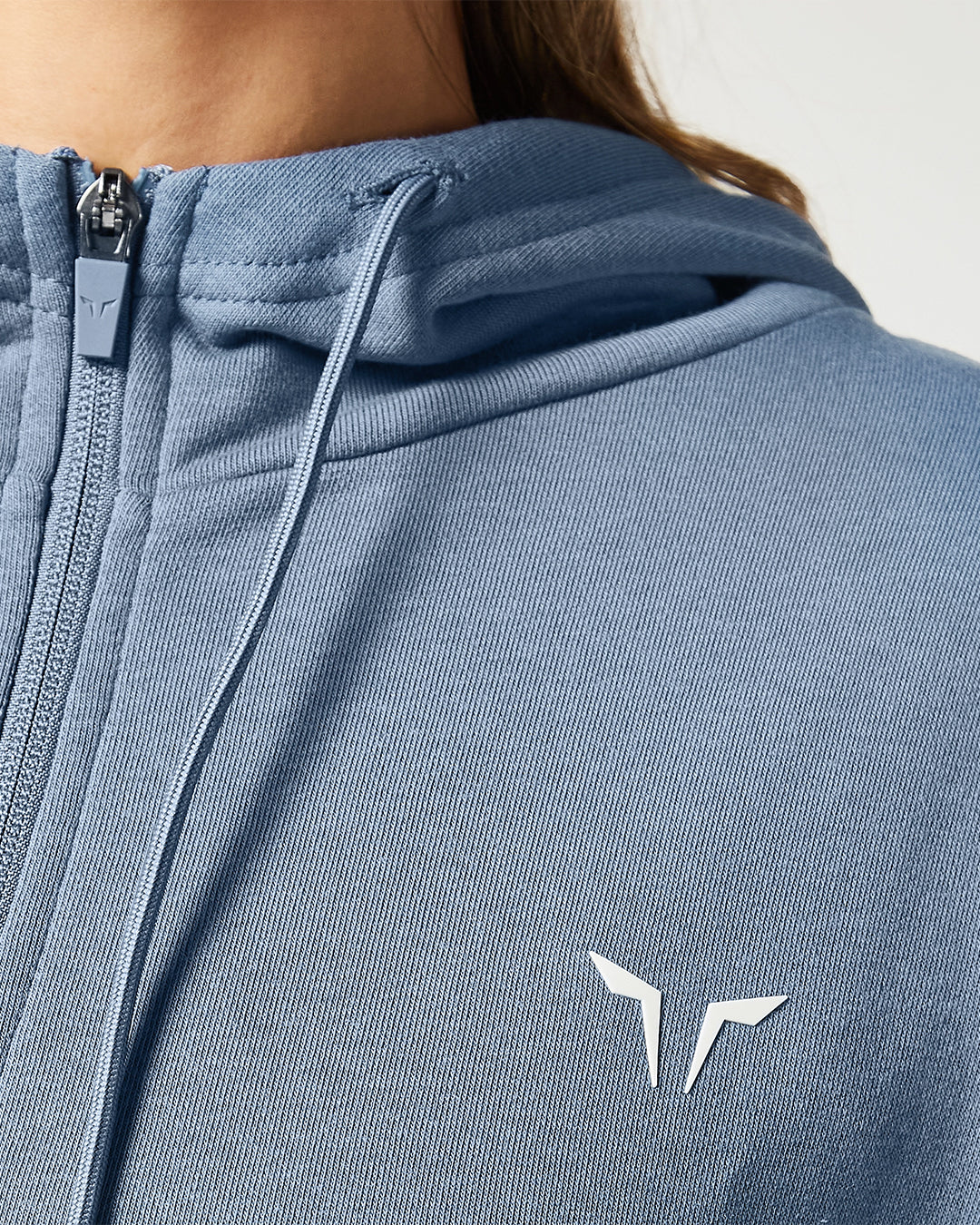 fabric Squatwolf blue Zip-Up Hoodie