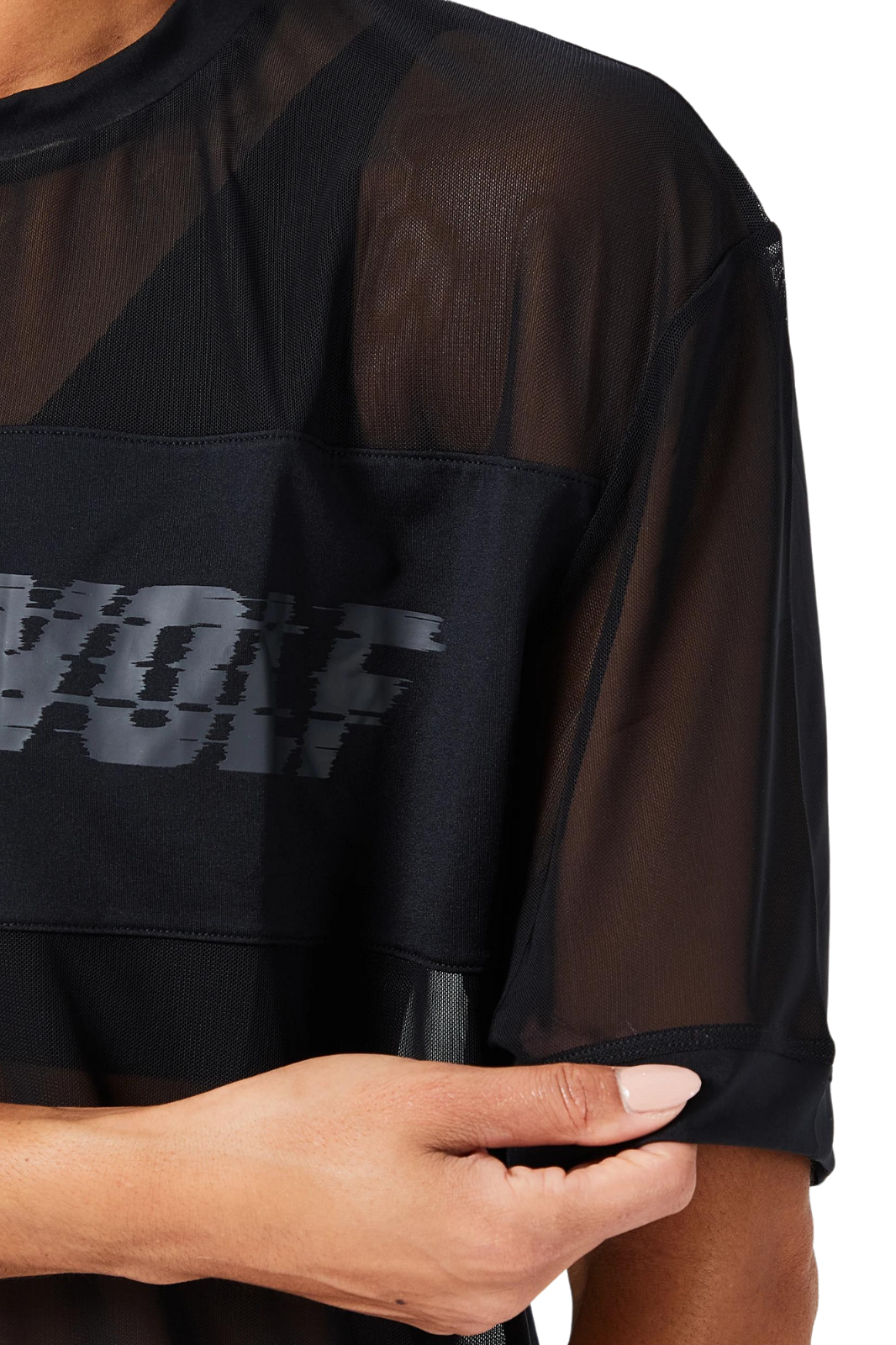 material SquatWolf Mesh Tee for Women