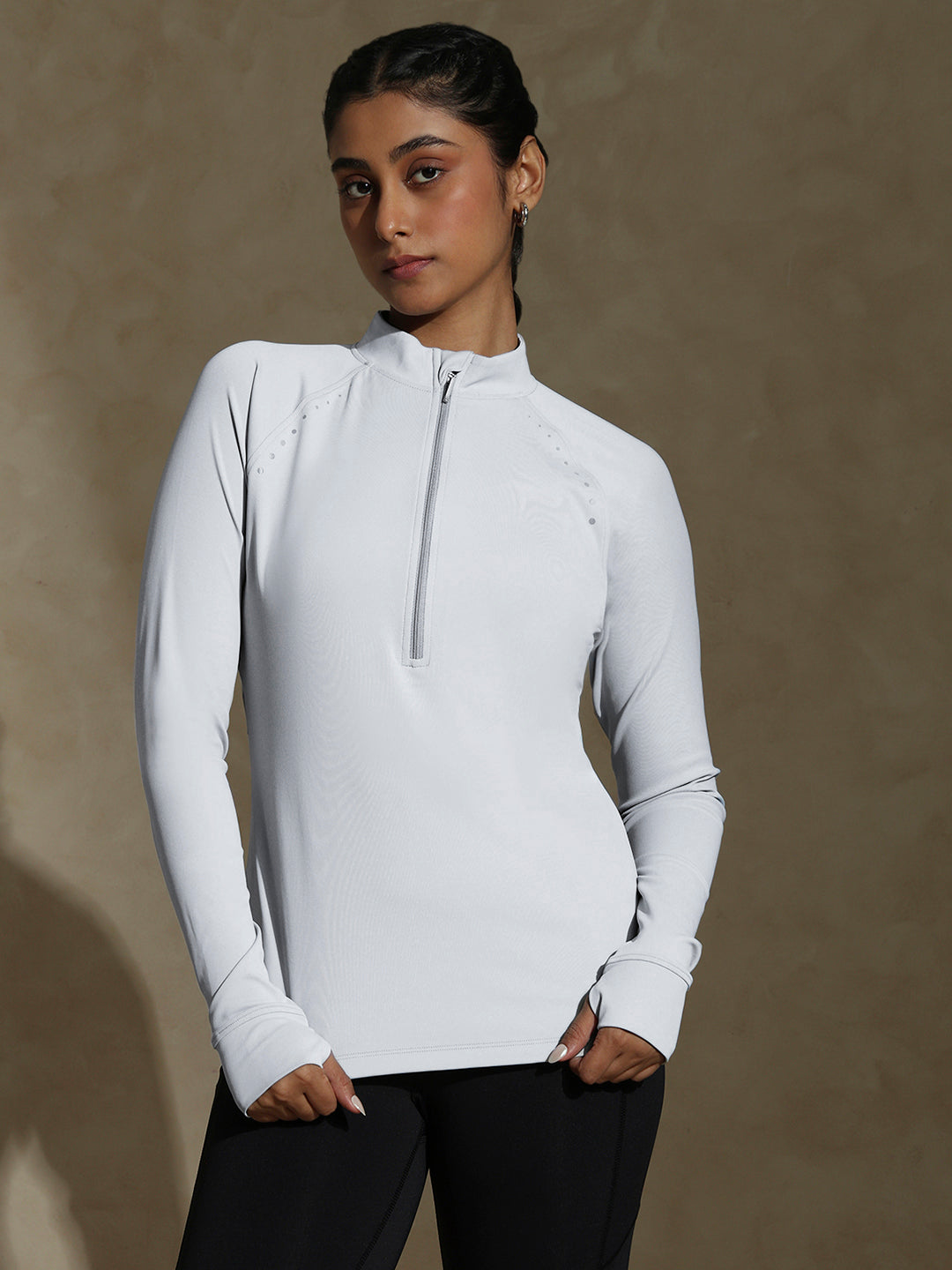 TraqRun Half-Zip tee