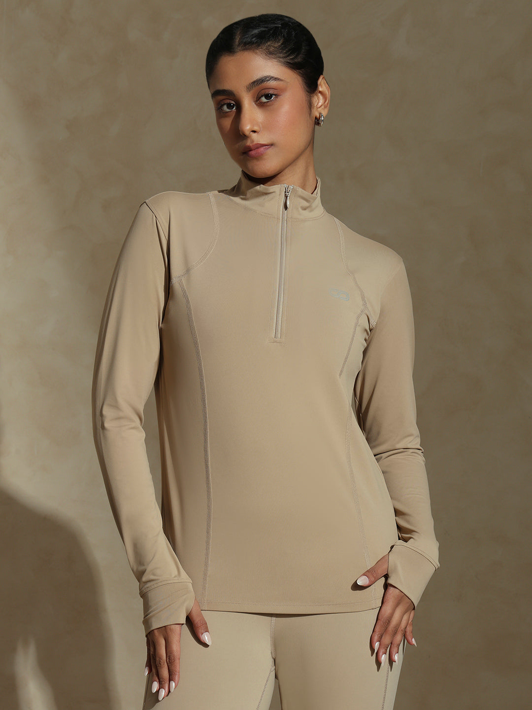 Women's Ath Runner Zip Neck