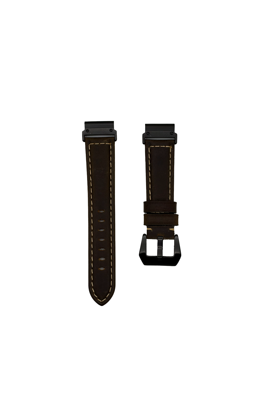 LEATHER BAND COMPATIBLE WITH GARMIN