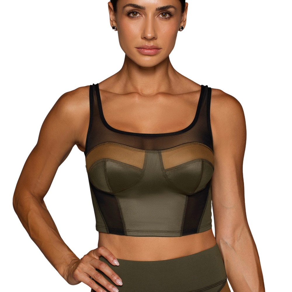 Michi Aerial Gloss Bustier