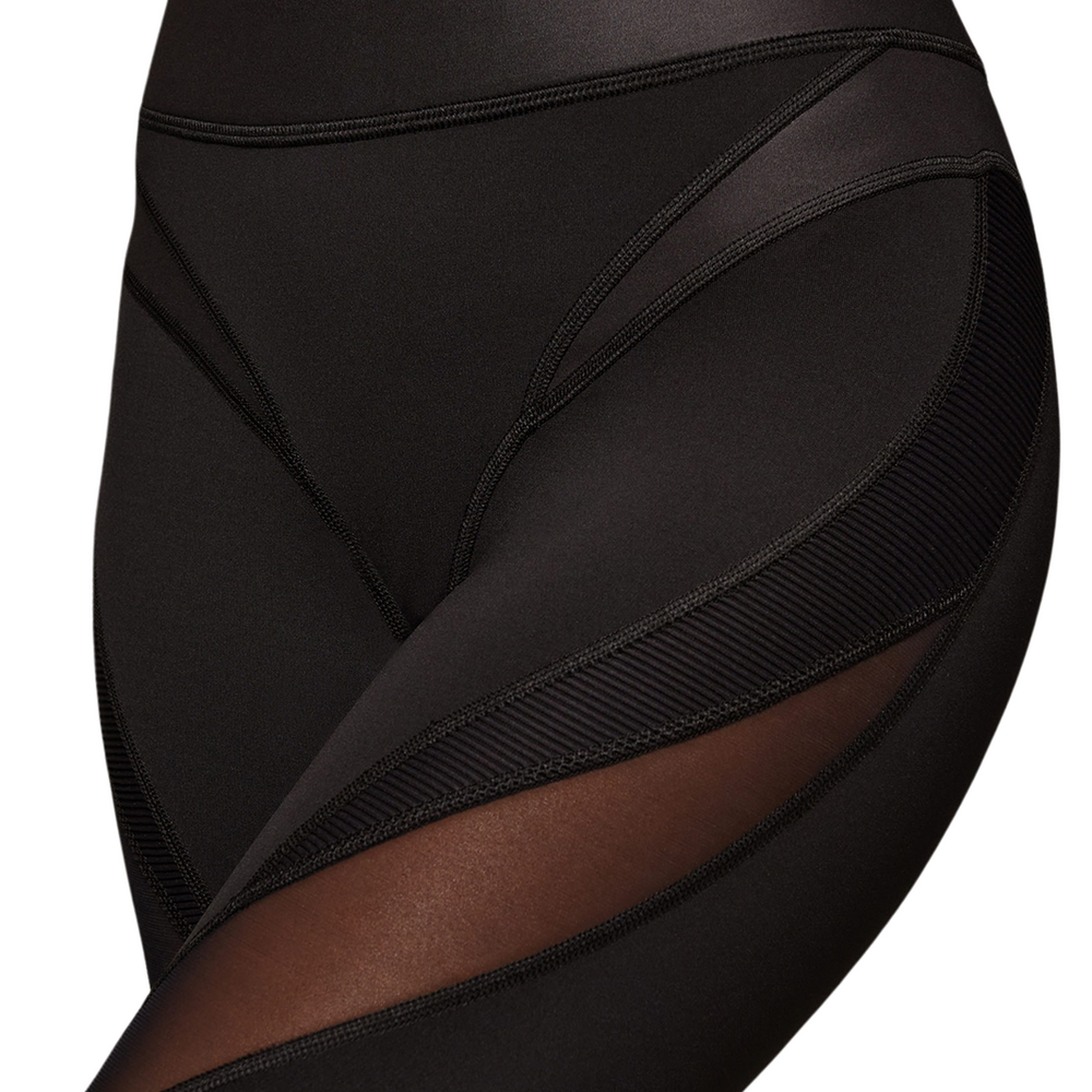 
                      
                        Michi Aerial High-Waisted Black Mesh Leggings
                      
                    