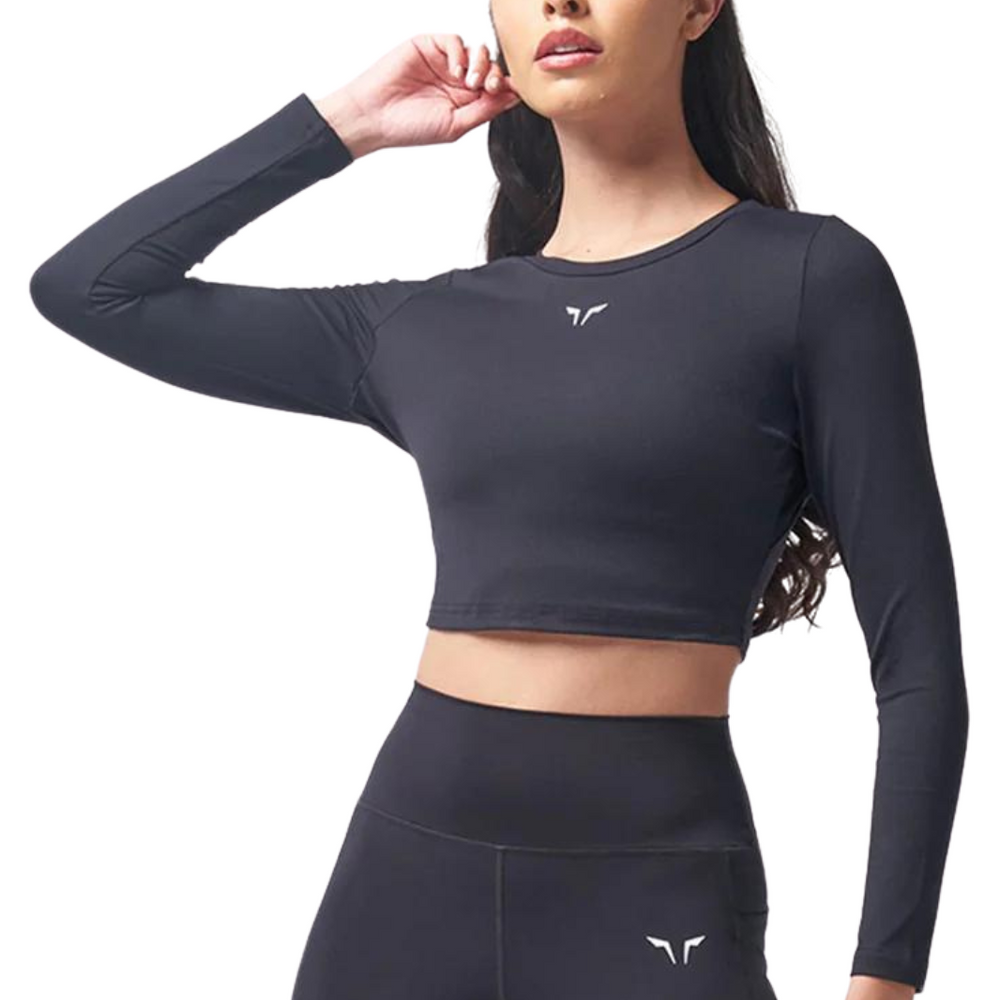 Essential Full Sleeves Crop Top