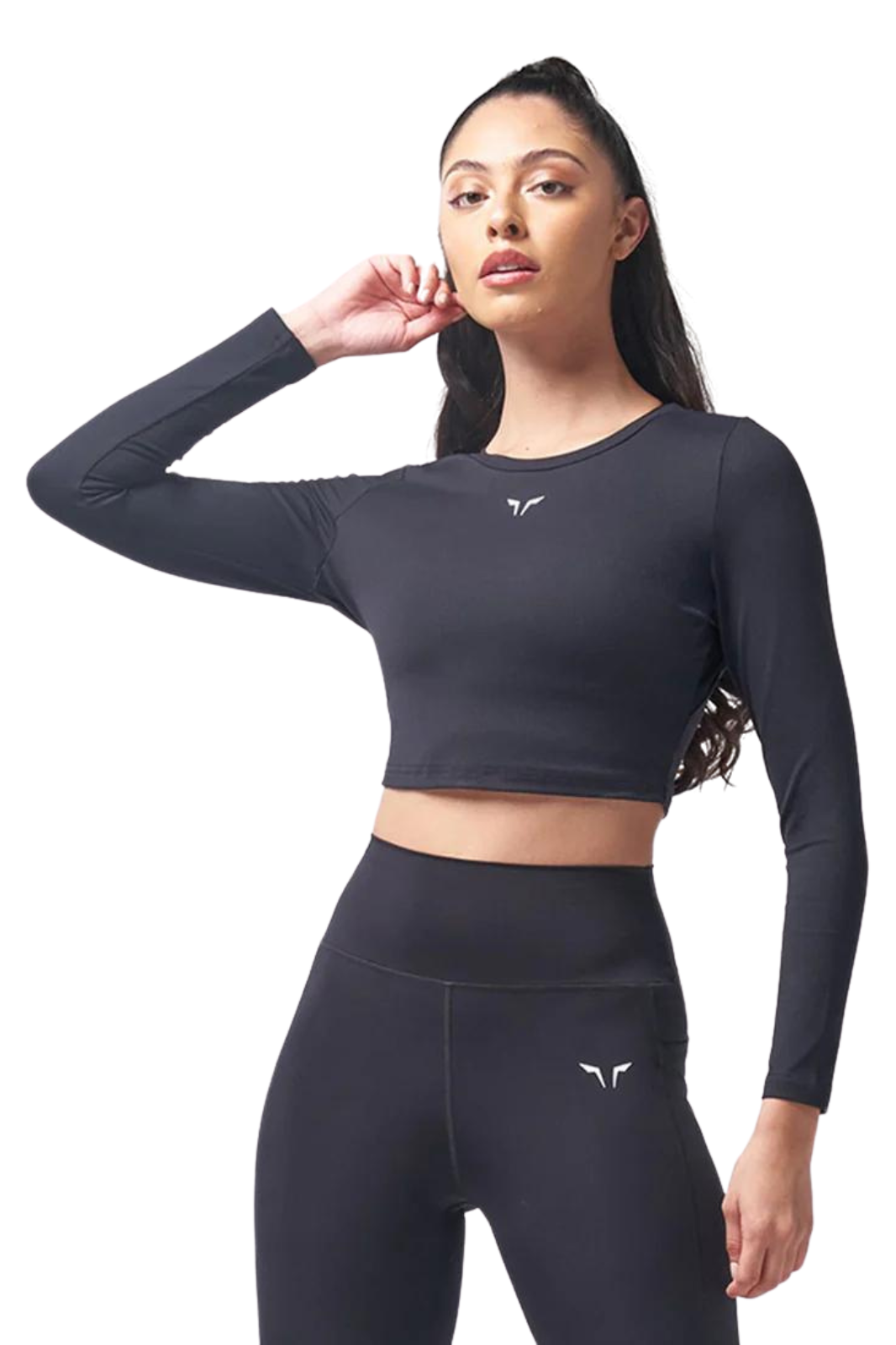 Essential Full Sleeves Crop Top