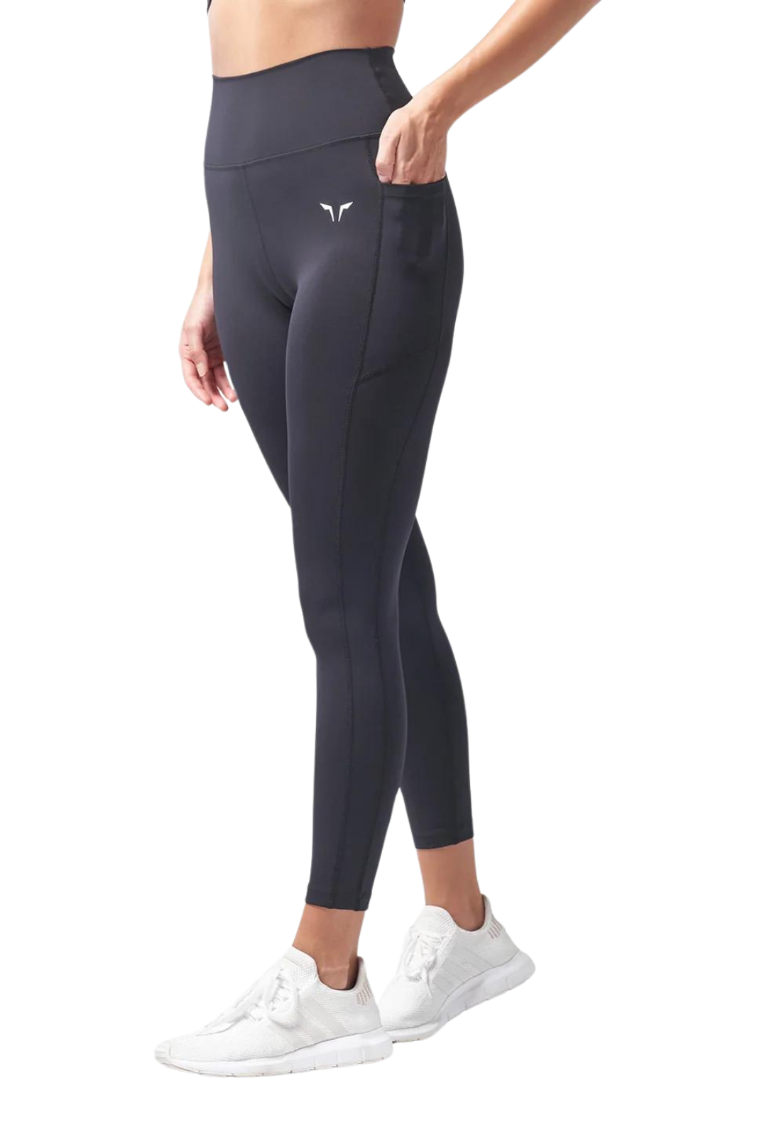 Black High-Waisted Sports Leggings