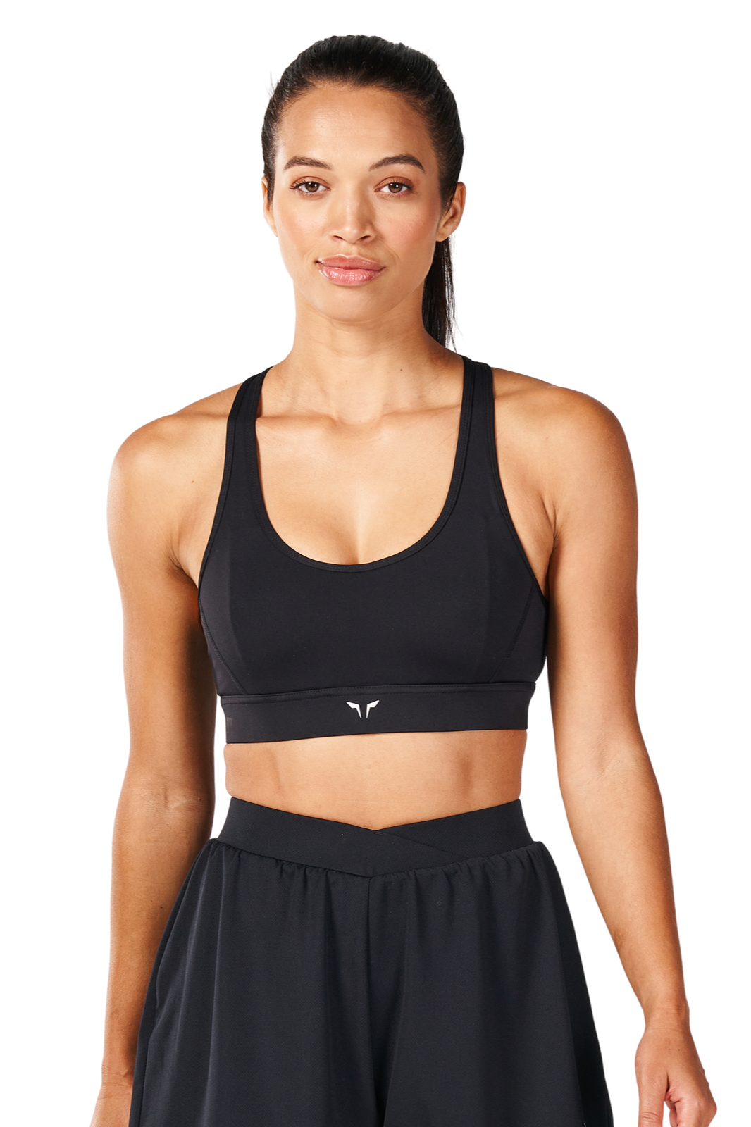 High Support   Black Sports Bra for Women