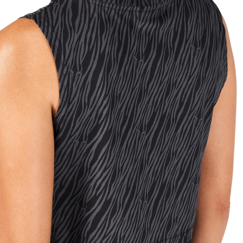 
                      
                        back view of SquatWolf Core Wild Print Crop Tank  for Women
                      
                    