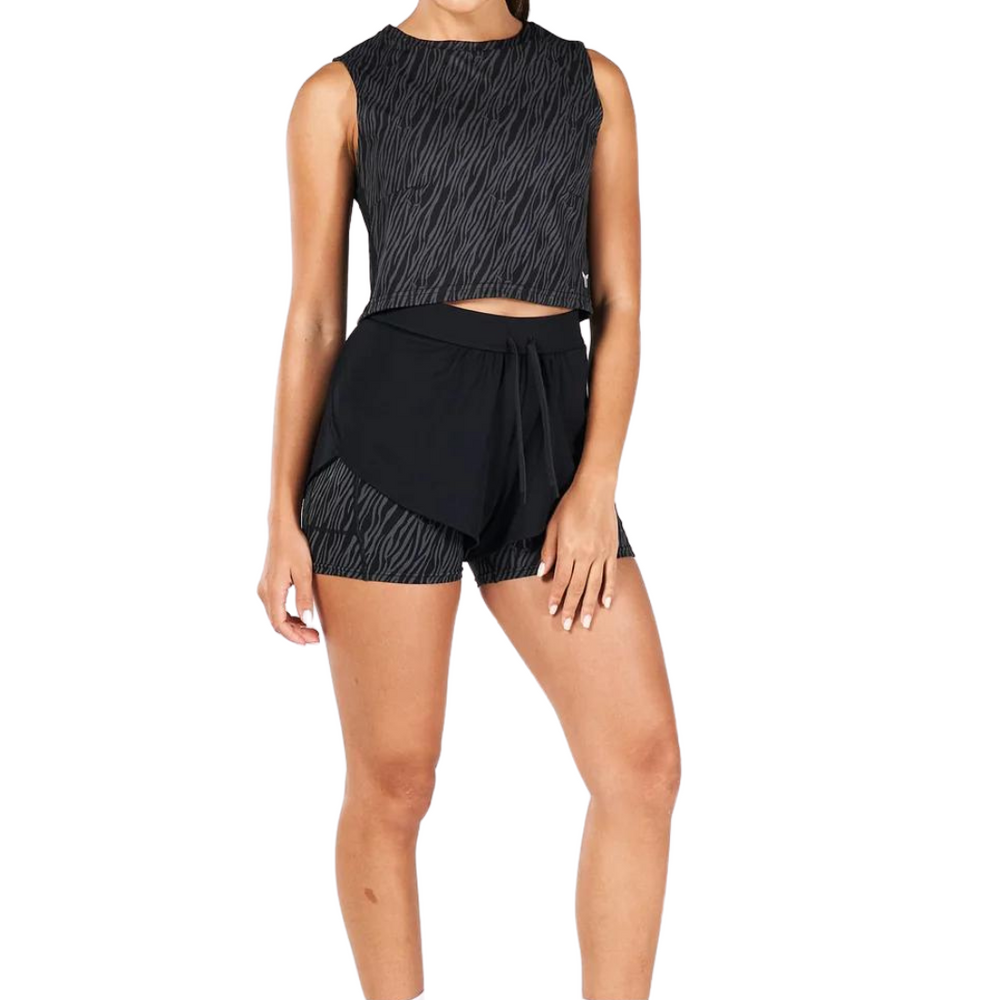 
                      
                        SquatWolf Core Wild Print Crop Tank  for Women
                      
                    