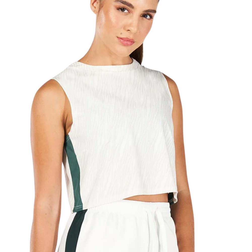 
                      
                        Core Wild Print  Crop Tank
                      
                    
