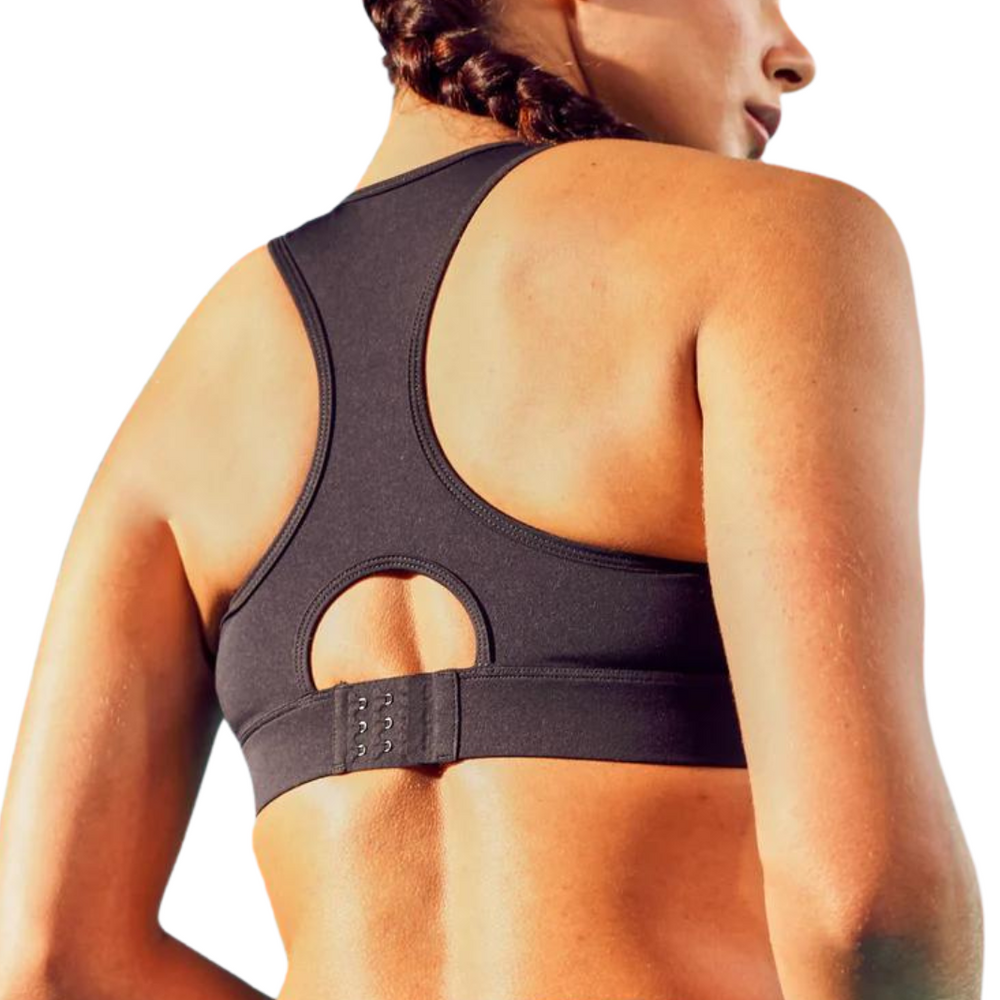 
                      
                        Essential Mid Impact Muscle Back Bra
                      
                    