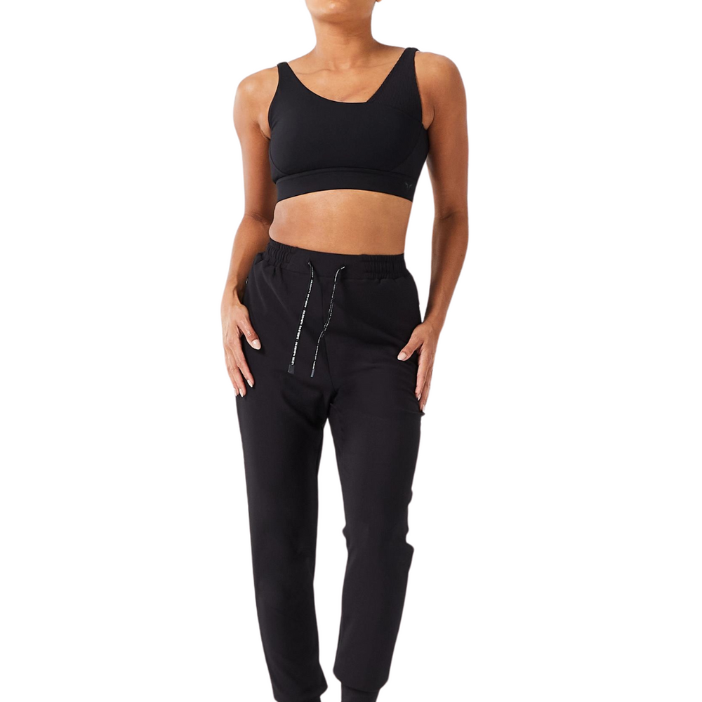 
                      
                        Luxe Ribbed Joggers
                      
                    