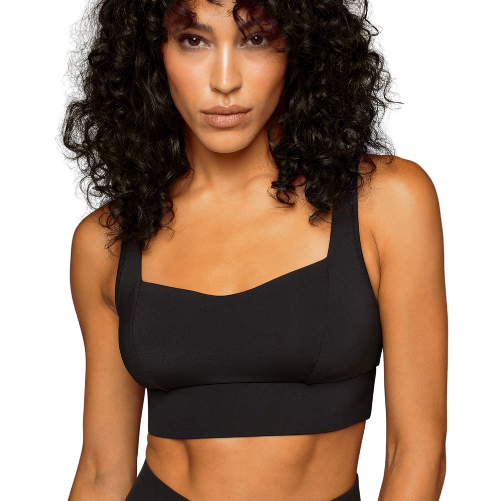
                      
                        Michi Longline Sports Bra - Black Training Bra with High Support
                      
                    
