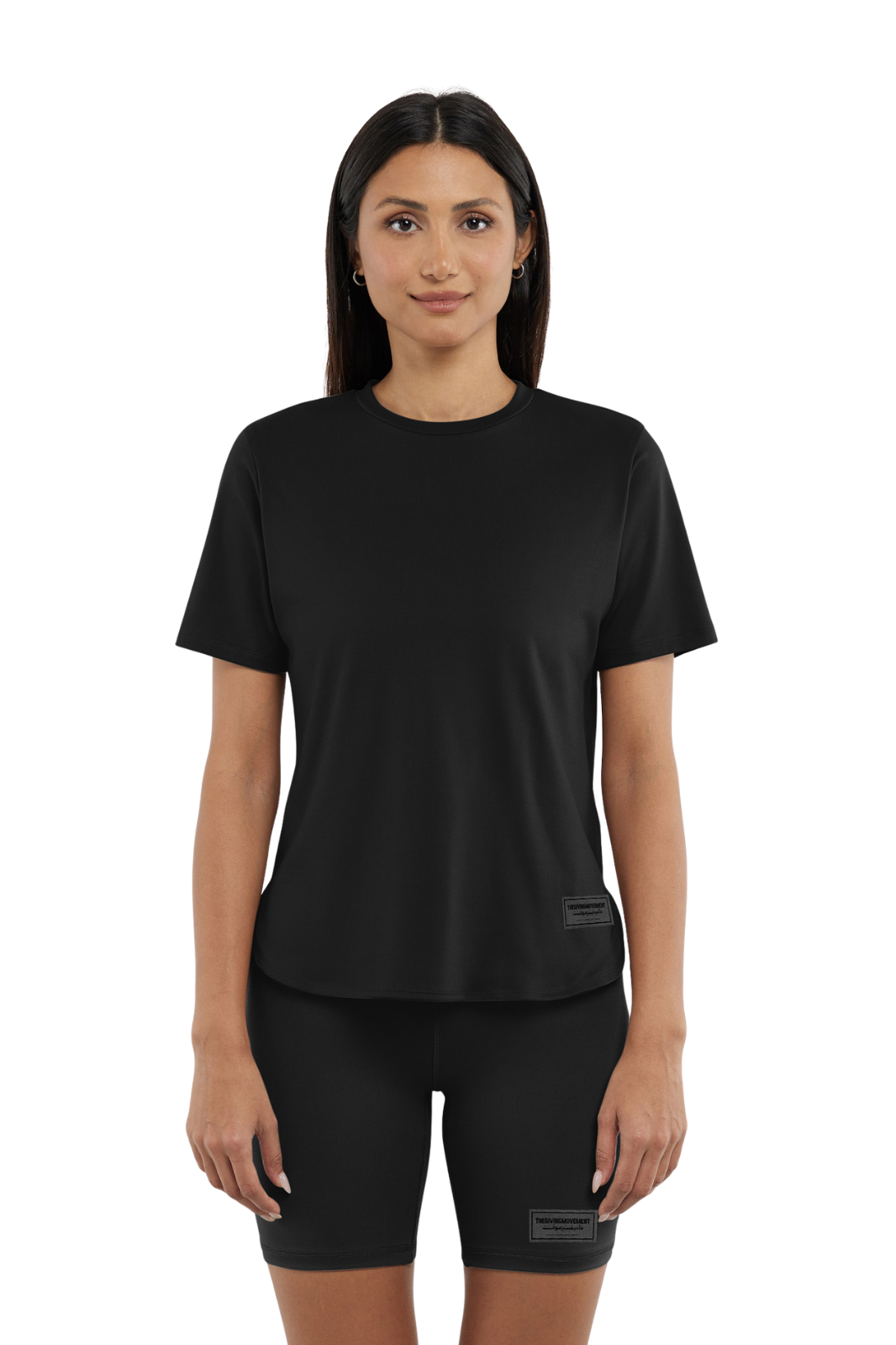 Curved Hem T-Shirt