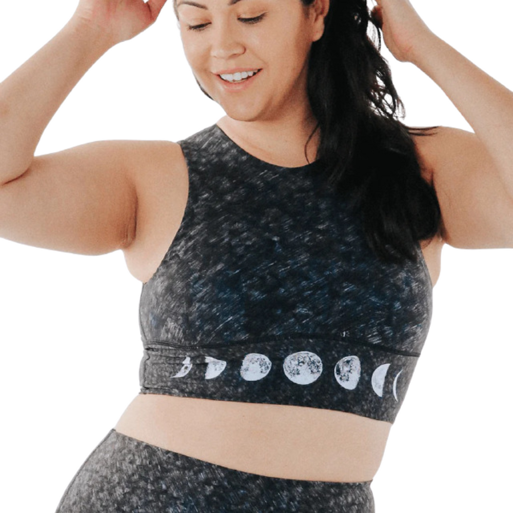 
                      
                        Yoga Democracy Printed Sports Bra
                      
                    