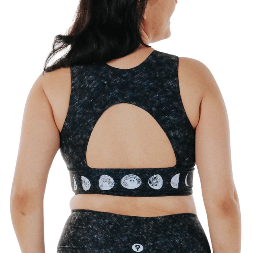 
                      
                        Yoga Democracy Printed Sports Bra
                      
                    