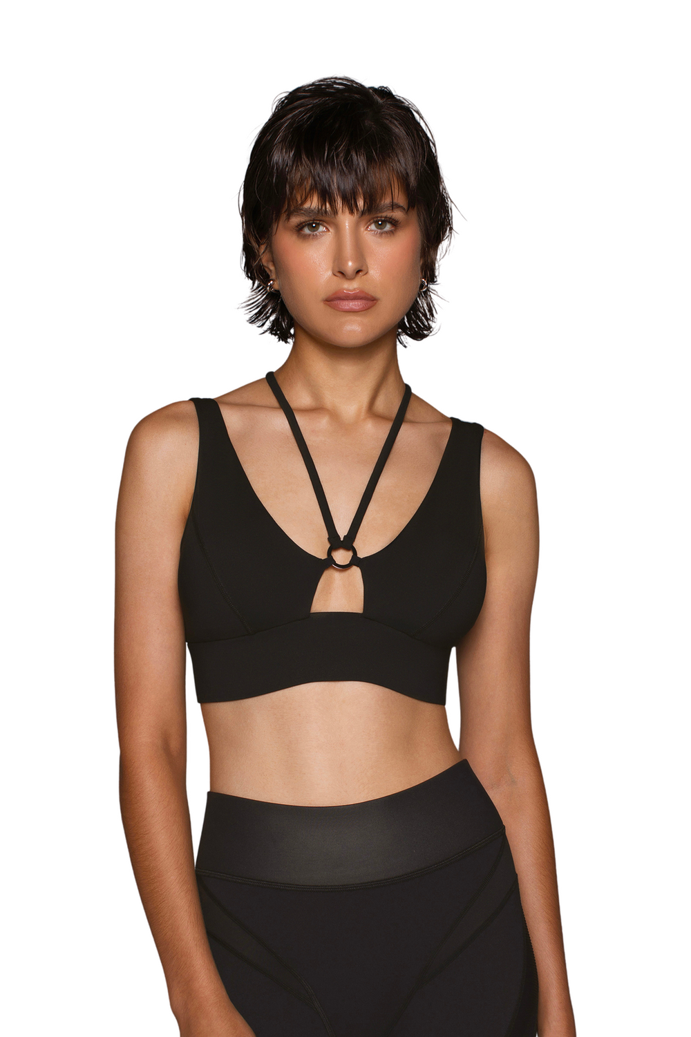 Michi Black Longline Bra